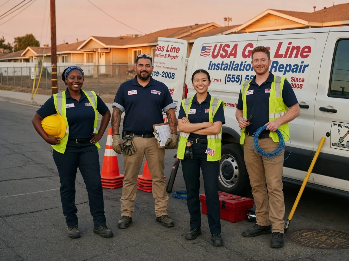 Gas Line Installation company in Wayan, ID